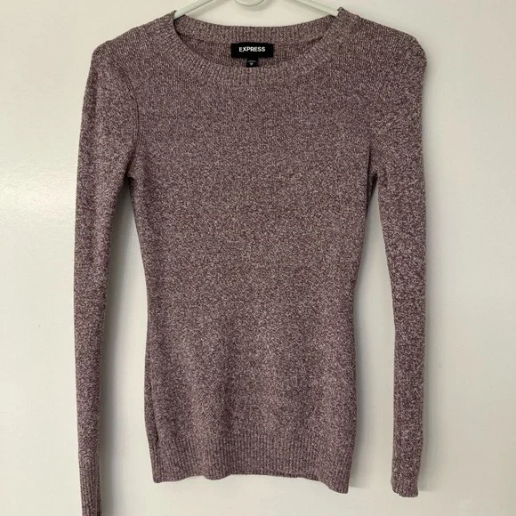 EUC Lot of 4 Express Crewneck Sweaters sz XS - Picture 4 of 11